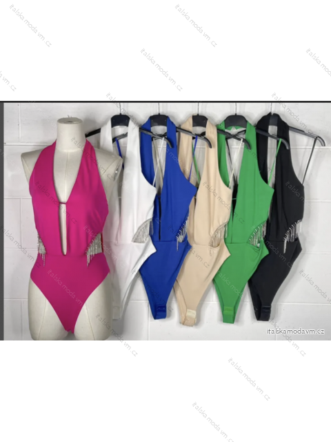 Body bez rukávu dámske (S/M ONE SIZE) TALIANSKA MÓDA IMPBB230013r