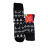 Ponožky veselé vianočné pánske (42-46) POLSKÁ MÓDA DPP21439 červená 42-46