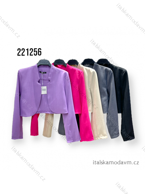 Bolerko dlouhý rukáv dámská (S/M ONE SIZE) ITALSKÁ MÓDA IMPHD23221256