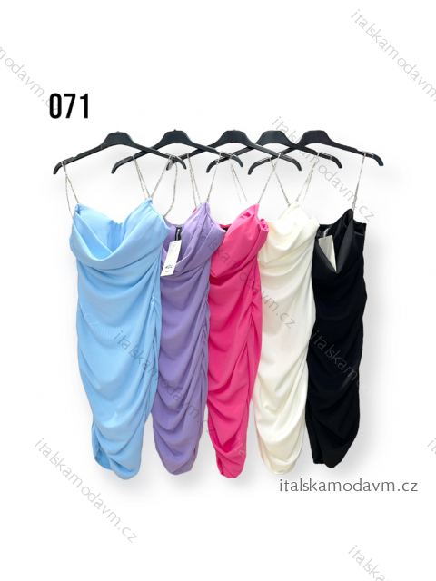 Šaty na ramienka dámske (S/M ONE SIZE) TALIANSKA MÓDA IMPHD23071