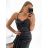 Šaty dlhé elegantné spoločenské na ramienka dámske (S/M ONE SIZE) TALIANSKA MÓDA IMPBB23B23376