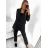 Súprava elegantné nohavice dlhé a sako dlhý rukáv dámska (S/M ONE SIZE) TALIANSKA MÓDA IMPBB232N8908/16767