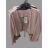 Bolerko dlhý rukáv dámsky (S / M / L ONE SIZE) TALIANSKÁ MÓDA IM322203