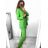 Kalhoty dlouhé s páskem dámské (S-XL) ITALSKÁ MÓDA IMPGM237884-06 čierna S