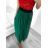 Sukňa dlhá dámska (S/M ONE SIZE) TALIANSKA MÓDA IMM23HG2193/DU tmavě růžová