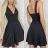 Šaty elegantní na ramínka dámské (S/M ONE SIZE) ITALSKÁ MÓDA IMPBB23B23297