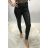 Legíny dlouhé koženkové dámské (XS-XL) moon girl MA5232512-T/DU XL čierna