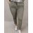 Nohavice strečové dlhé dámske nadrozmer (XL/2XL ONE SIZE) TALIANSKA MÓDA IMC23047