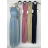 Šaty dlhé elegantné bez rukávov dámske (S/M ONE SIZE) TALIANSKA MÓDA IMPBB23P23393