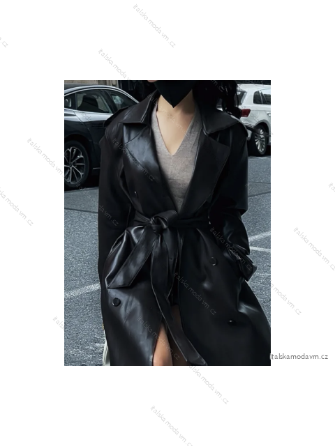 Kabát dlhý rukáv dámsky (S/M ONE SIZE) TALIANSKA MÓDA IMPHD235550