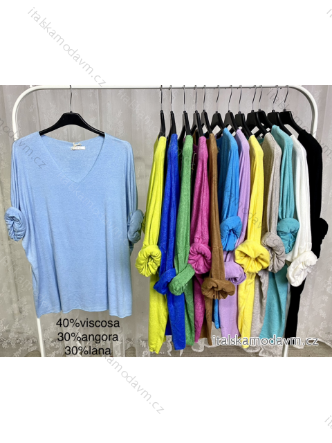 Tunika dlhý rukáv dámske (S/M ONE SIZE) TALIANSKA MÓDA IMPLP2320660070