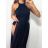 Body bez rukávu dámské (S/M ONE SIZE) ITALSKÁ MÓDA IMPGM233387/DU S/M Černá