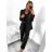 Souprava elegantní kalhoty, sako a top dámská (S-XL) ITALSKÁ MÓDA IMPGM233790-01 bílá S