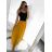 Sukně šifonová dlouhá  dámská (S/M/L ONE SIZE) ITALSKá MóDA IM322116 -   oranžová,   S/M