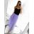Sukňa šifónová dlhá dámska (S/M/L ONE SIZE) TALIANSKA MóDA IM322116 - fialová, S/M