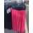 Sukně šifonová dlouhá  dámská (S/M/L ONE SIZE) ITALSKá MóDA IM322116 -   hnědá,   S/M