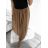 Sukně šifonová dlouhá  dámská (S/M/L ONE SIZE) ITALSKá MóDA IM322116 -   hnědá,   S/M