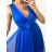 Šaty společenské elegantní krátké bez rukávů tilové dámské Nikol (S/M ONE SIZE) ITALSKá MóDA IMM22305/DR starorůžová