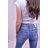 Nohavice rifle jeans dámske (XS-XL) RE-DRESS IMT20RE3601-A <p>modrá</p> XS