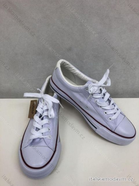 Tenisky pláťenky dámské (36-41) OBUV OBCM21001/DR 39 bílá