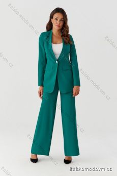 Súprava elegantné nohavice dlhé a sako dlhý rukáv dámska nadrozmer (34-54) POLSKÁ MÓDA PMLMR23GARNITUR-3