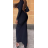 Šaty dlhé elegantný dlhý rukáv dámske (S/M ONE SIZE) TALIANSKA MÓDA IMPMD235399