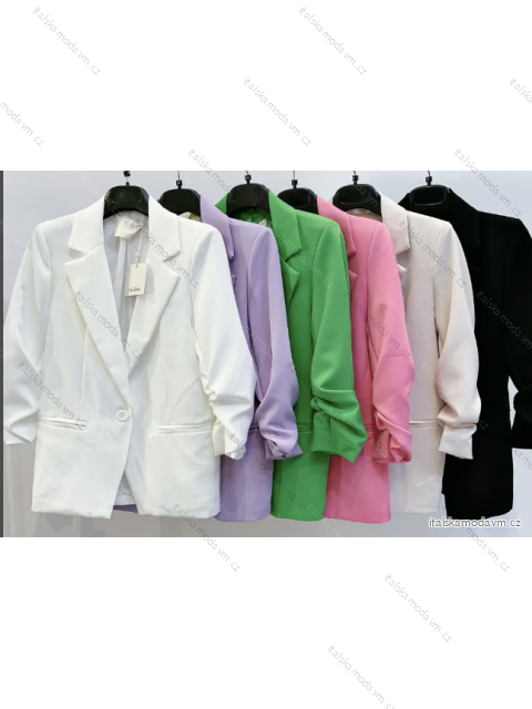 Sako dlhý rukáv dámske (S/M ONE SIZE) TALIANSKA MÓDA IMPMD2382351