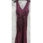 Šaty dlhé elegantné trblietavé s flitrami na ramienka dámske (S/M ONE SIZE) TALIANSKA MÓDA IMPMD2323222