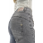 Rifle jeans baggy dlouhé dámské (XS-XL) JEWELLY JEW23JW2306/DU šedá S