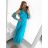 Šaty dlhé variabilné viazanie elegantné spoločenské dámske (S/M/L/XL ONE SIZE) TALIANSKA MÓDA IMPBB23A11791