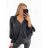 Košeľa elegantná oversize dlhý rukáv dámska (S/M/L ONE SIZE) TALIANSKA MÓDA IM9231012