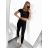 Legíny športové dlhé dámske (S/M ONE SIZE) TALIANSKA MÓDA IMPHD234031/DU