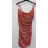 Šaty elegantné trblietavé s flitrami na ramienka dámske (S/M ONE SIZE) TALIANSKA MÓDA IMPMD2320784a