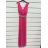 Šaty dlouhé společenské elegantní bez rukávu dámské (S/M ONE SIZE) ITALSKÁ MÓDA IMPSH223598