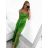 Šaty dlhé elegantné spoločenské na ramienka dámske (S/M ONE SIZE) TALIANSKA MÓDA IMPBB23B23376