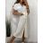 Šaty košeľové krátky rukáv dámske (S/M/L ONE SIZE) TALIANSKÁ MÓDA IMWB23295/DR M / L svetlo modrá