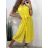 Šaty košeľové krátky rukáv dámske (S/M/L ONE SIZE) TALIANSKÁ MÓDA IMWB23295/DR M / L svetlo modrá