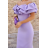 Šaty elegantný carmen krátky rukáv dámske (S/M ONE SIZE) TALIANSKA MÓDA IMPGM238067