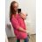 Tunika oversize krátky rukáv dámska nadrozmer (3XL/4XL/5XL ONE SIZE) TALIANSKA MÓDA IMBM23COLET/DU
