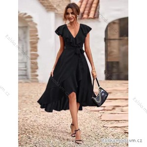 Šaty letné elegantné bez rukávov dámske (S/M ONE SIZE) TALIANSKA MÓDA IMD22351