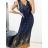 Šaty dlhé letné icecool bez rukávov dámske (M/L, XL/2XL) AINUOSI TALIANSKA MODA IMB237722