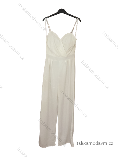 Overal dlhý na ramienka dámsky (S/M ONE SIZE) TALIANSKA MÓDA IMWKK231925/DUR S/M biela