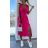 Šaty letné na ramienka dámske (S/M ONE SIZE) TALIANSKA MÓDA IMWGB231606/DR S/M čierna