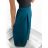 Sukně maxi dlouhá v pase na žabičkování dámská (S/M/L ONE SIZE) ITALSKÁ MÓDA IMM22MAXIMA/DR zelená