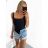 Body na ramínka dámské (S/M ONE SIZE) ITALSKÁ MÓDA IMPLP2352300055/DU S/M bílá