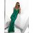 Šaty dlhé elegantné spoločenské na ramienka dámske (S/M ONE SIZE) TALIANSKA MÓDA IMPLP2322930135/DU S/M červená