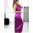 Šaty spoločenské dlhé elegantné na ramienka satén dámske (S/M ONE SIZE) TALIANSKA MÓDA IMPSH236357A/DUR S/M kráľovská modrá