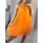 Šaty letné skladané šifónové bez rukávov dámske (S/M/L ONE SIZE) TALIANSKA MÓDA IMWY231072/DU M/L béžová