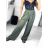 Nohavice dlhé letné dámske (S/M ONE SIZE) TALIANSKA MÓDA IMM23M17961/DU