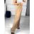 Nohavice dlhé letné dámske (S/M ONE SIZE) TALIANSKA MÓDA IMM23M17961/DU